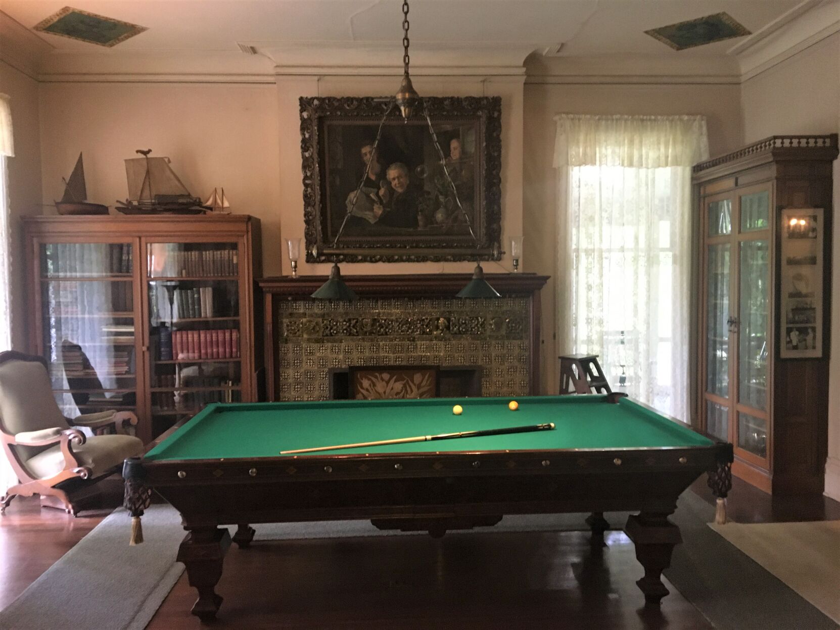 Black Point: Billiard Room